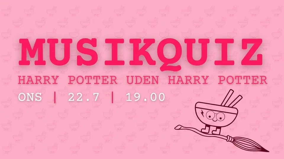 MUSIKQUIZ - HARRY POTTER UDEN HARRY POTTER⚡️