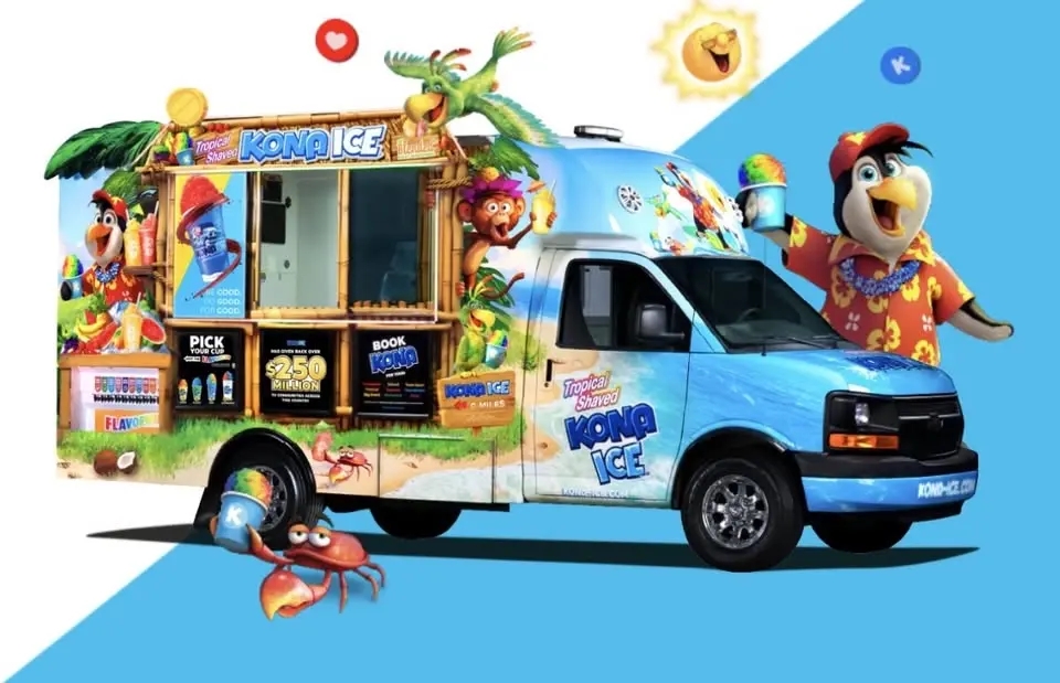 Kona Ice at the Pool