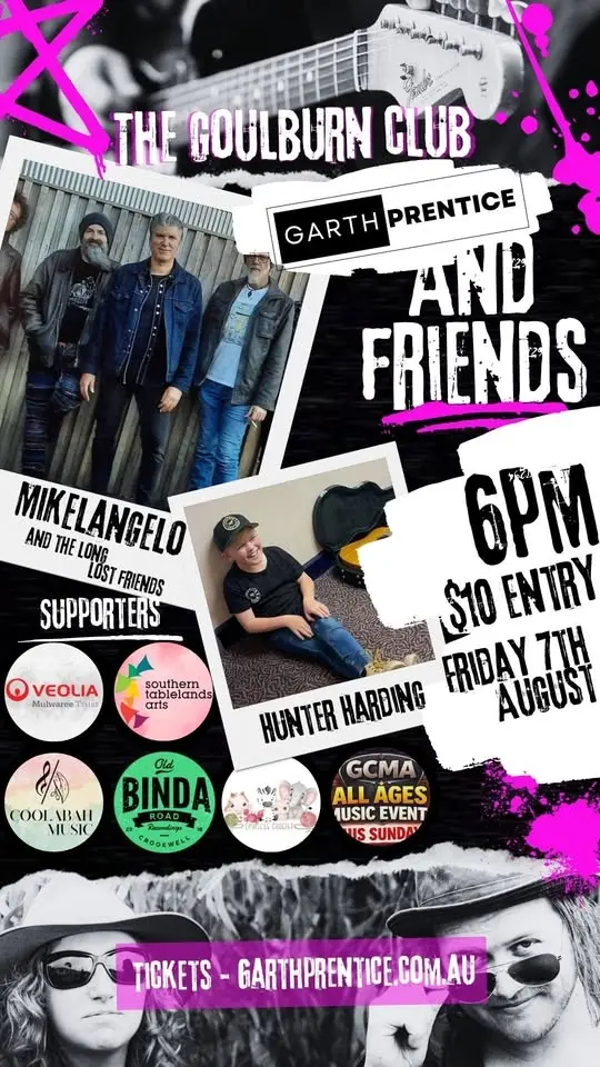 Garth and Friends - Featuring: Mikelangelo and the Long Lost Friends and Hunter Harding