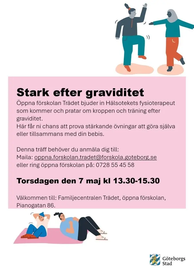 Stark efter graviditet