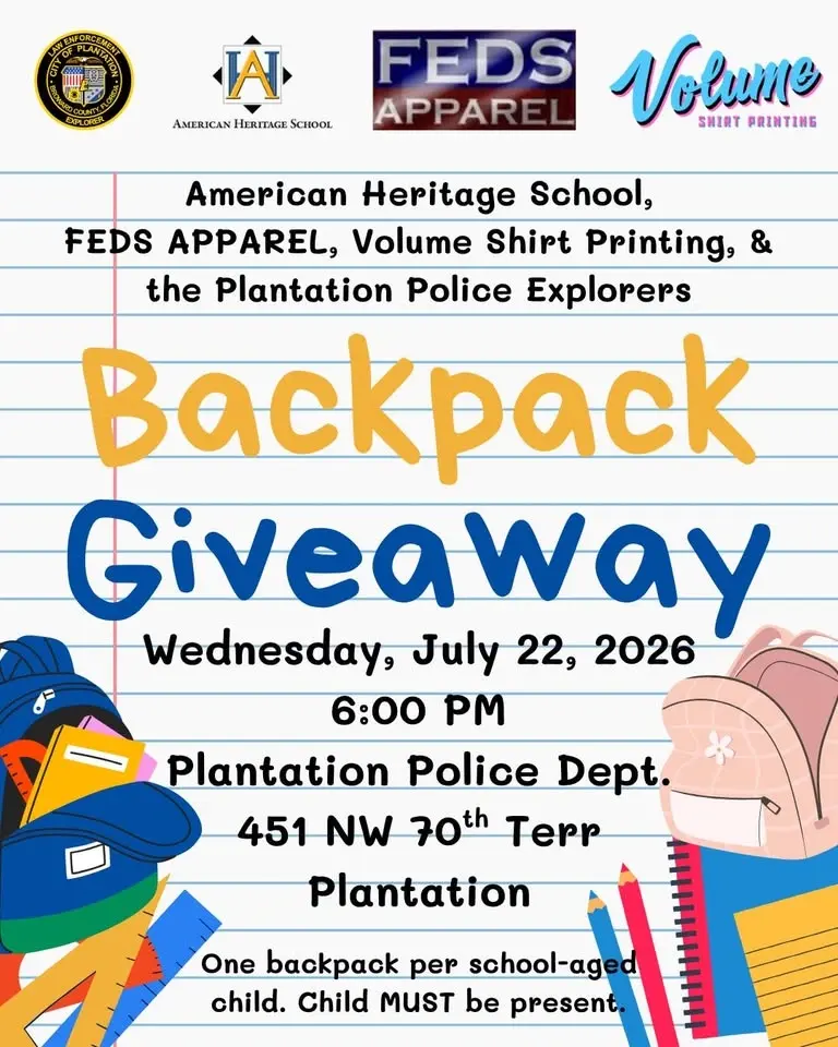 Backpack Giveaway