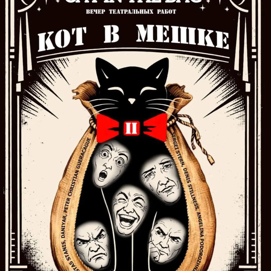 КОТ В МЕШКЕ 🐈‍⬛ Theater Lab 🎭 CAT IN THE BAG