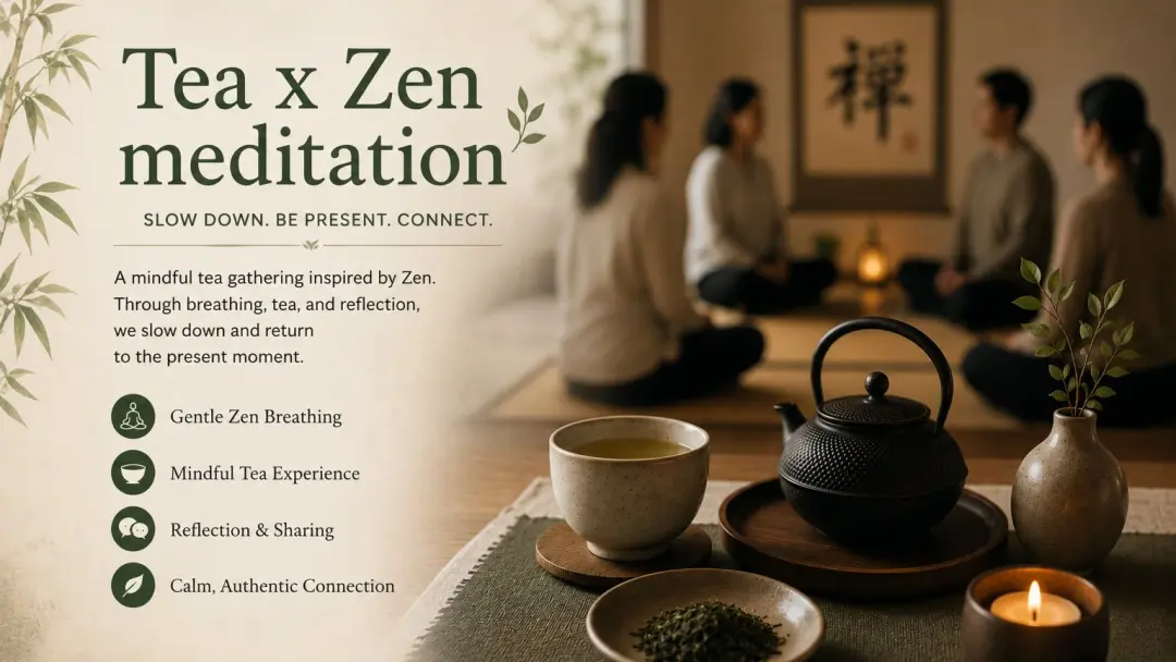 Tea x Zen meditation