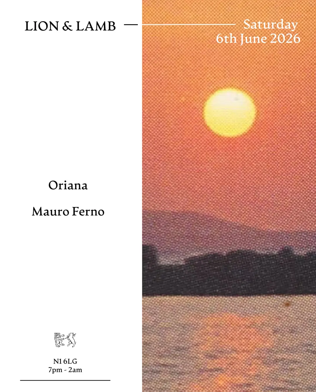 Lion & Lamb with Oriana + Mauro Ferno