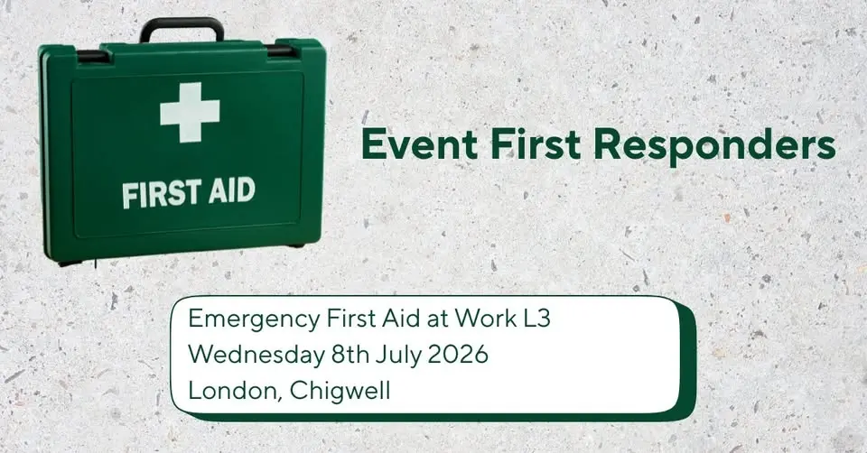 Emergency First Aid at Work - Level 3 Course