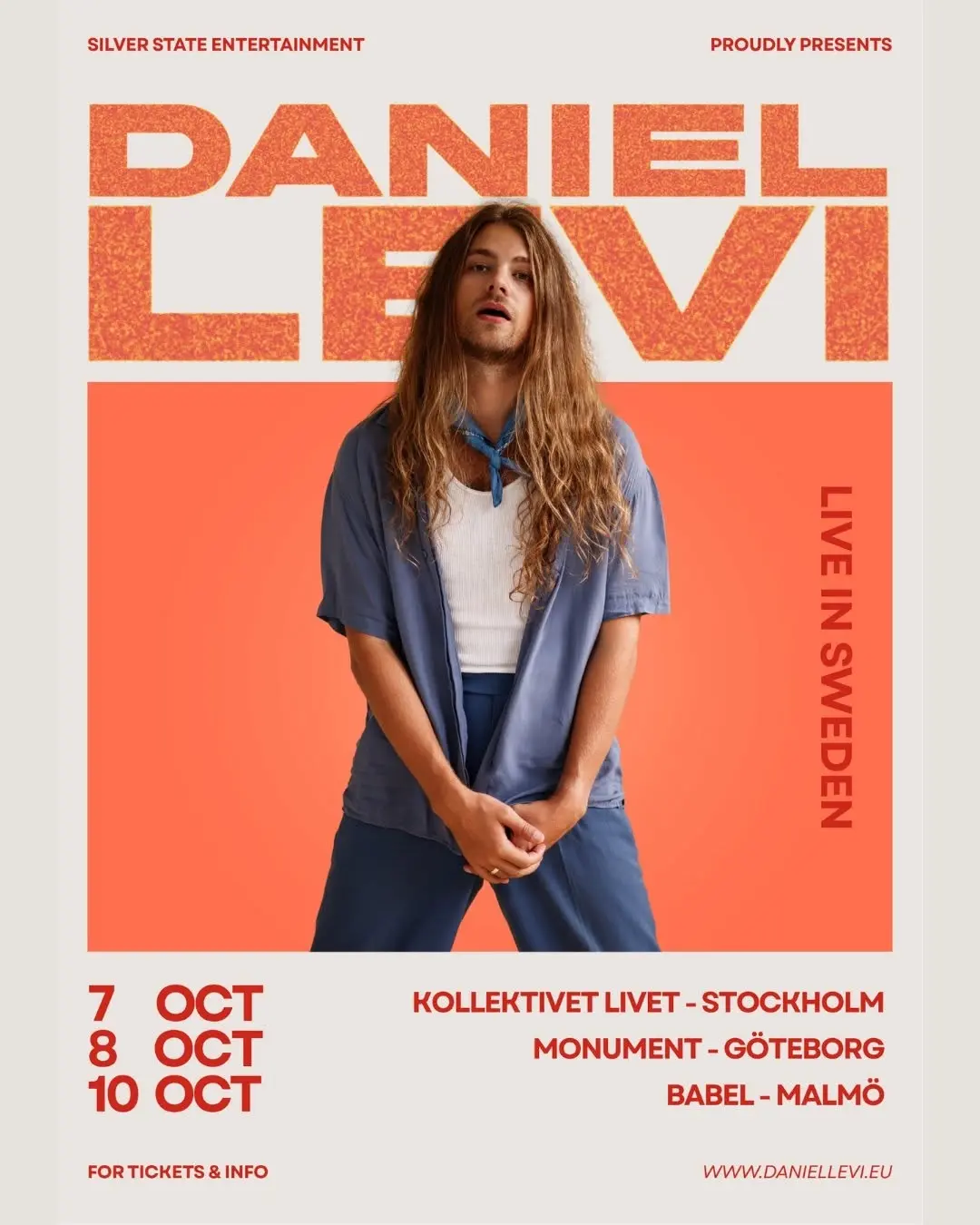 Daniel Levi Live in Sweden – Stockholm