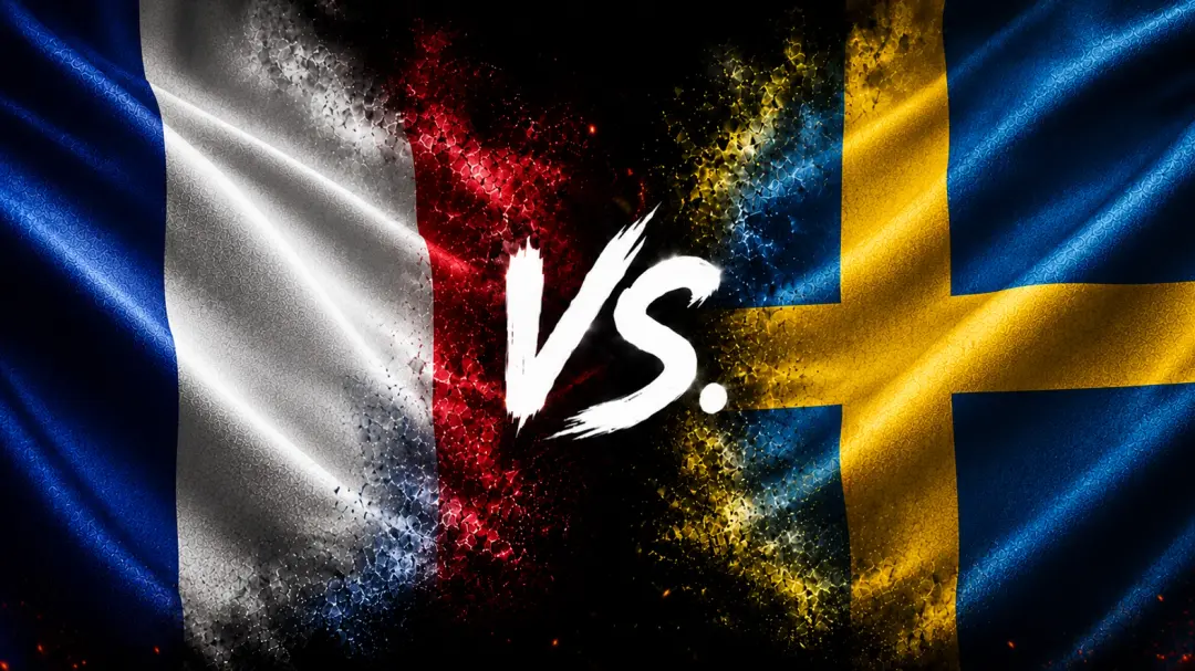 VM 2026 - Sverige vs Frankrike
