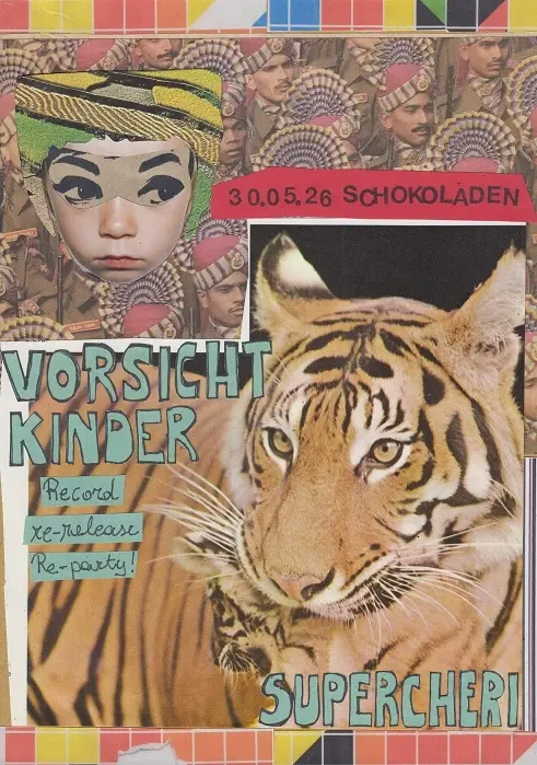 VORSICHT KINDER (postpunk_nowave/bln) + SUPERCHERI (synthpunk_funk/bln)