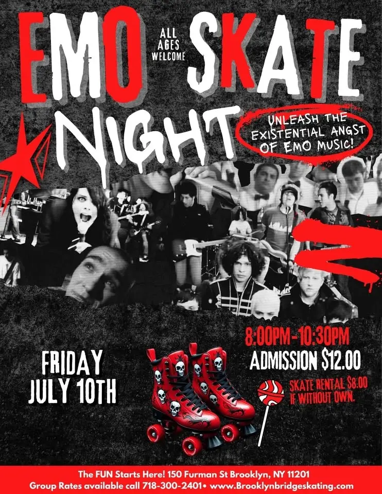 🖤🛼 EMO SKATE NIGHT 🛼🖤