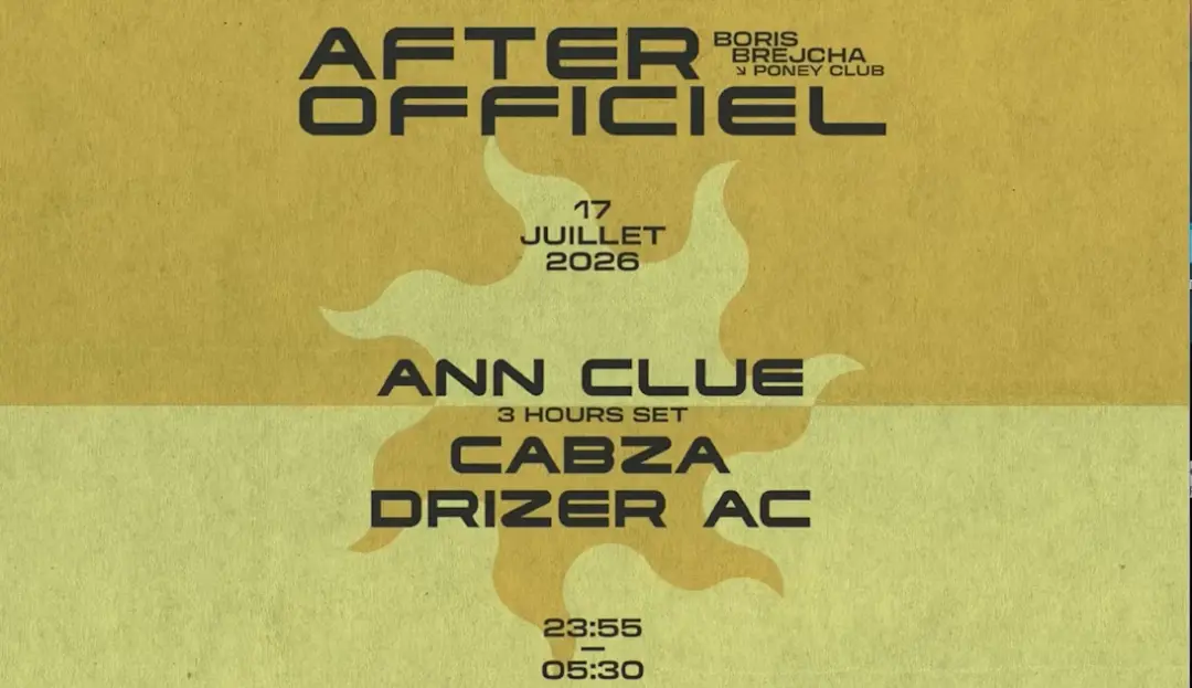 After Officiel Boris Brejcha Avec Ann Clue + Guest !