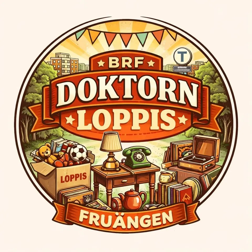 Gårdsloppis hos BRF Doktorn i Fruängen (med stort bortskänktes-bord!)