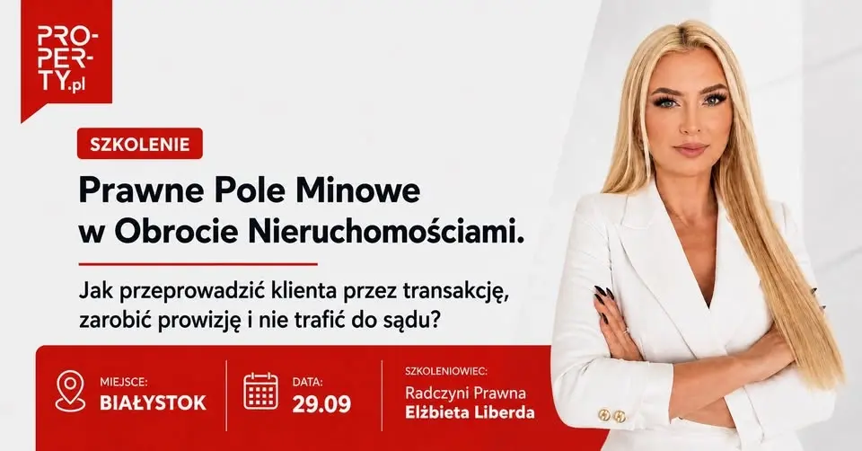 Prawne Pole Minowe w Obrocie Nieruchomościami - Białystok - Elżbieta Liberda