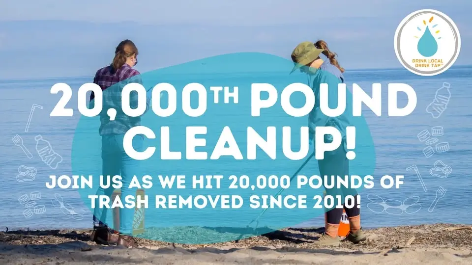 Drink Local Drink Tap July Beach Cleanup