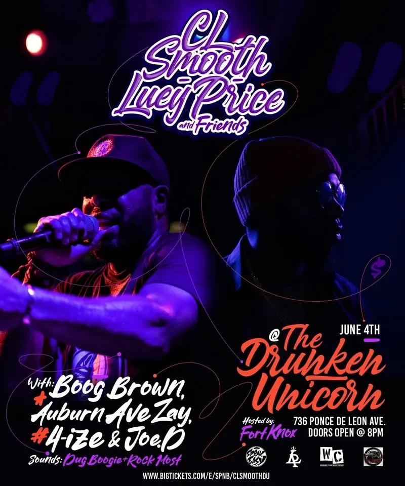 C.L. Smooth, Luey Price & Friends @ The Drunken Unicorn