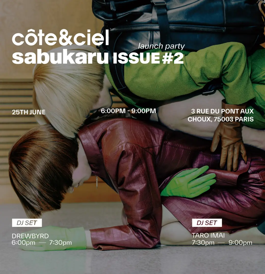 côte&ciel x sabukaru magazine issue 2 launch