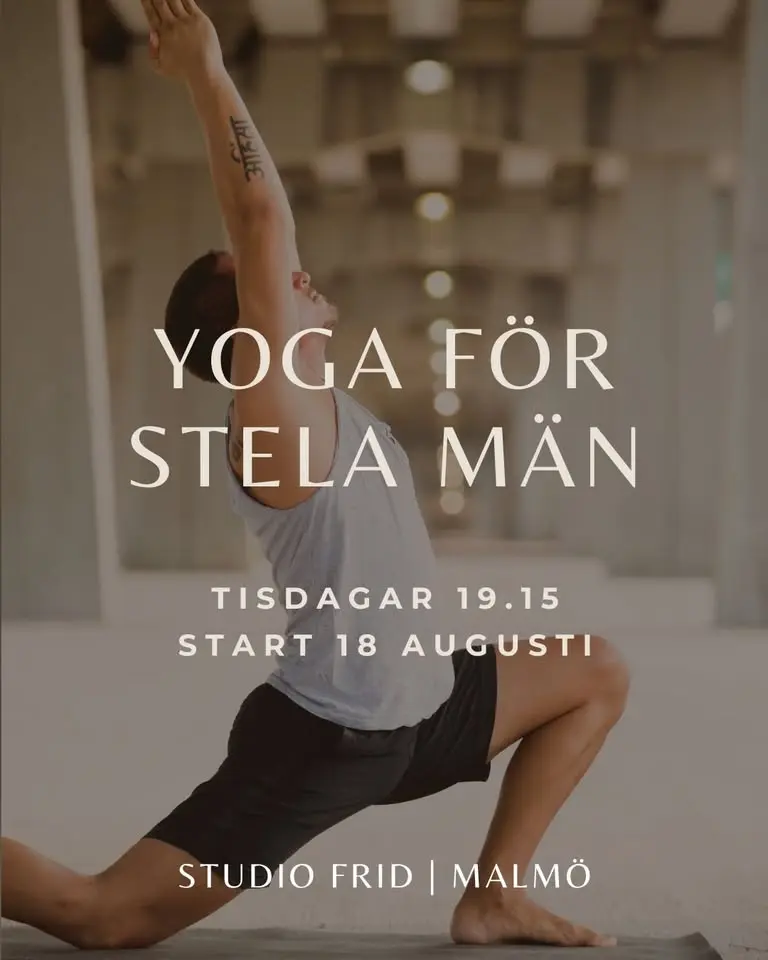 Kurs - Yoga för Stela Män 8 gånger