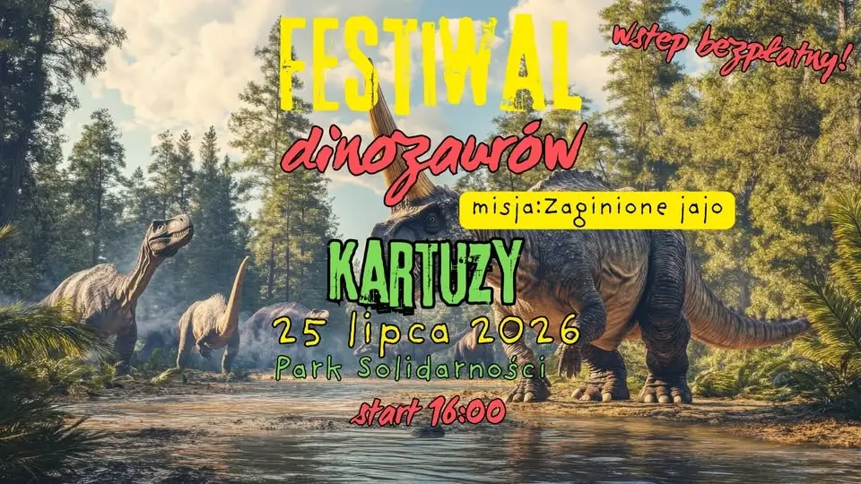 🦖 UWAGA! DINOZAURY WRACAJĄ DO KARTUZ! 🦕 🌿