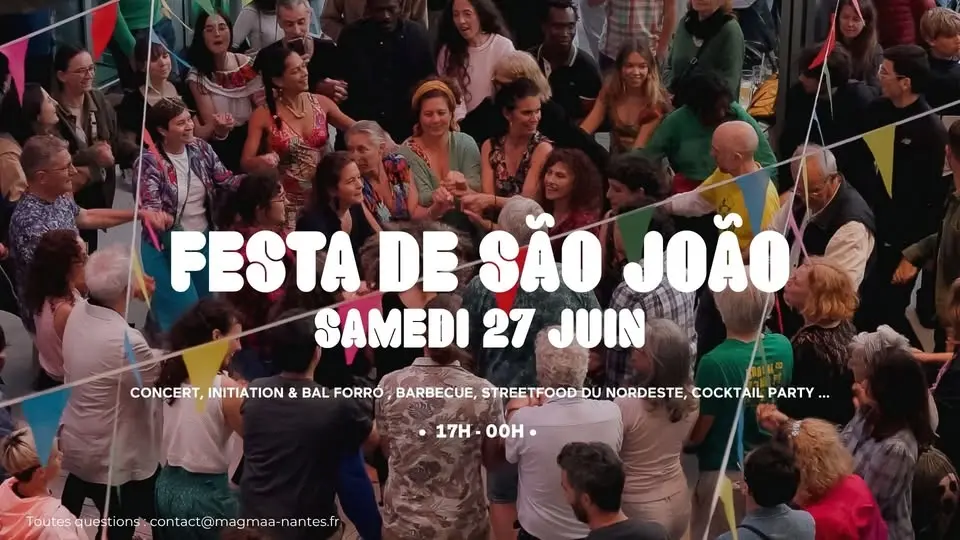 🌽 FESTA DE SÃO JOÃO au Magmaa – Soirée brésilienne exceptionnelle !