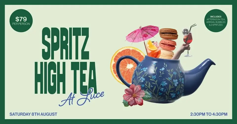 Spritz High Tea 