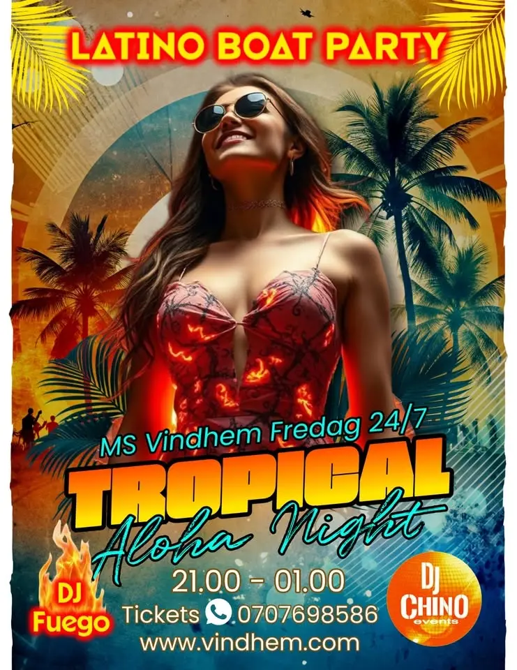 Latino Boat Party Tropical