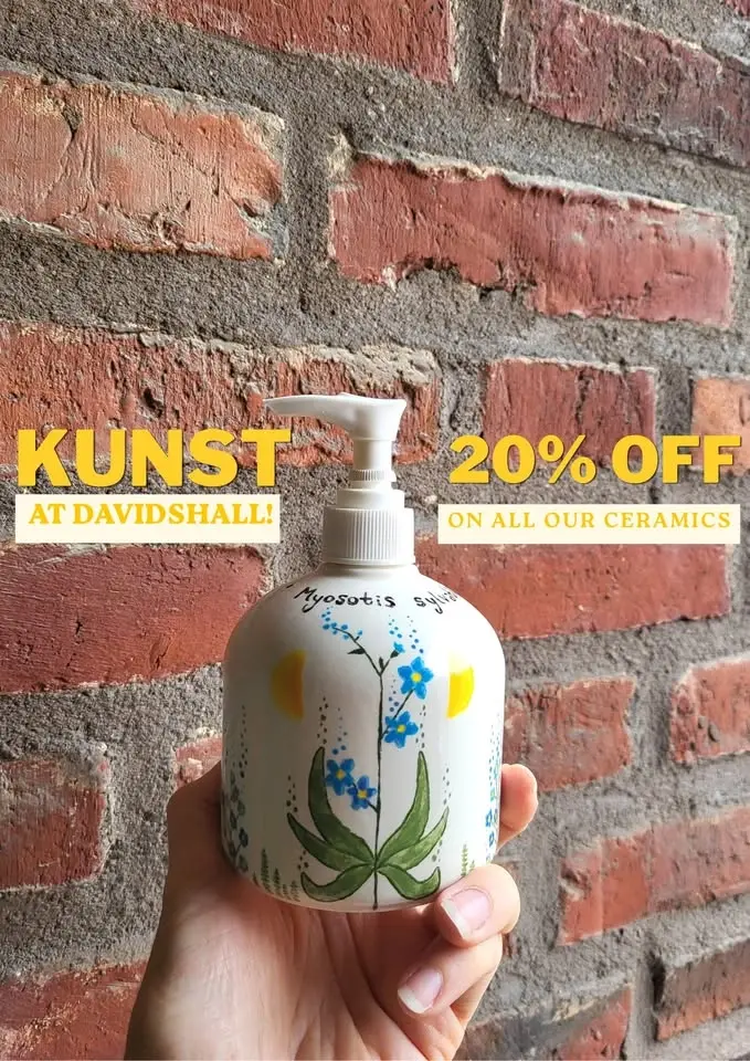 KUNST at Davidshall // OPENING OFFER!