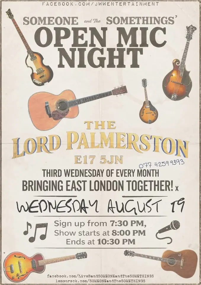 OPEN MIC NIGHT, Hosted by S1ATS! x