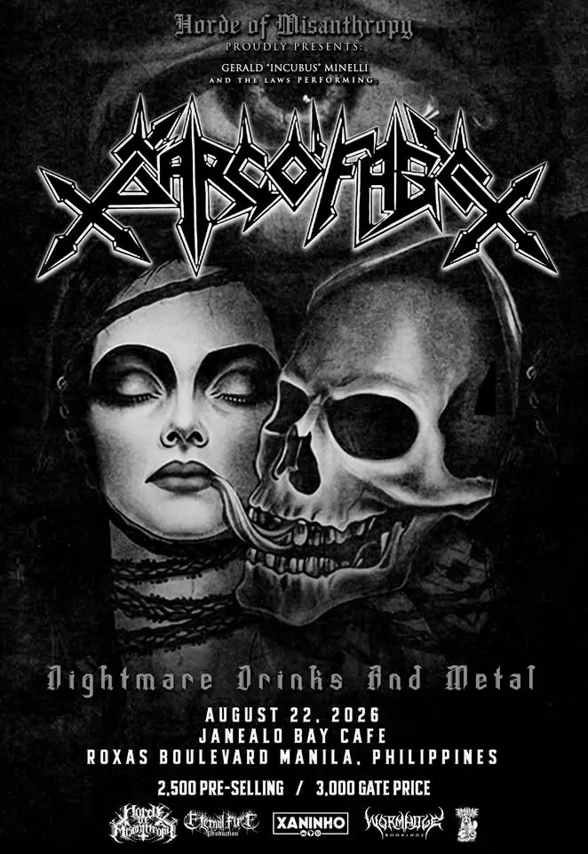 Sarcofago - Nightmare Drinks and Metal [Manila]