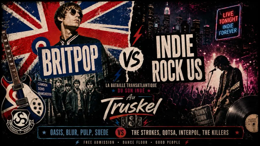 Britpop Vs Indie Rock Us - Truskel