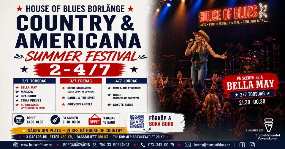 3/7House of Country present Mini Summer Festival
