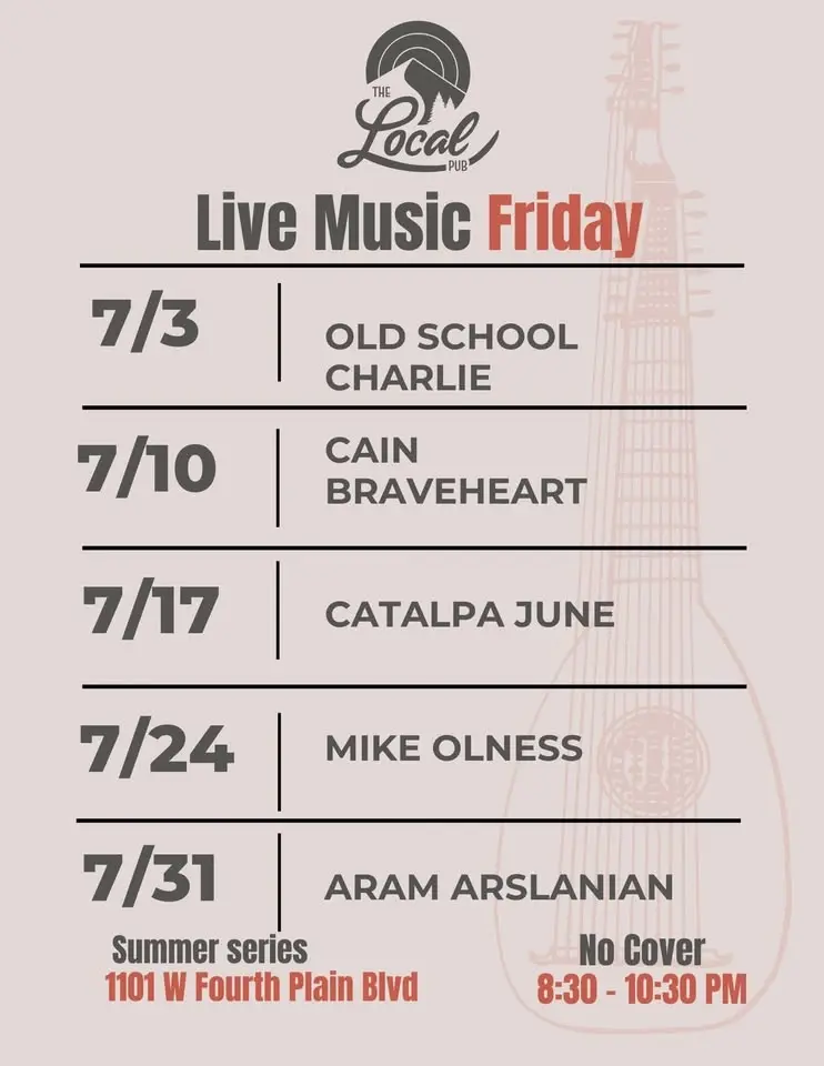 Free Live Music Friday