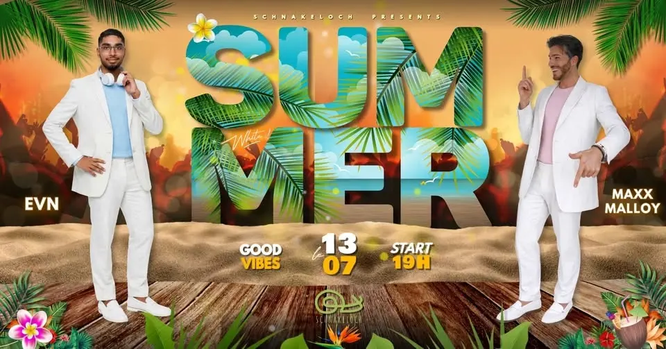 "WHITE SUMMER PARTY" @Schnakeloch Rosheim