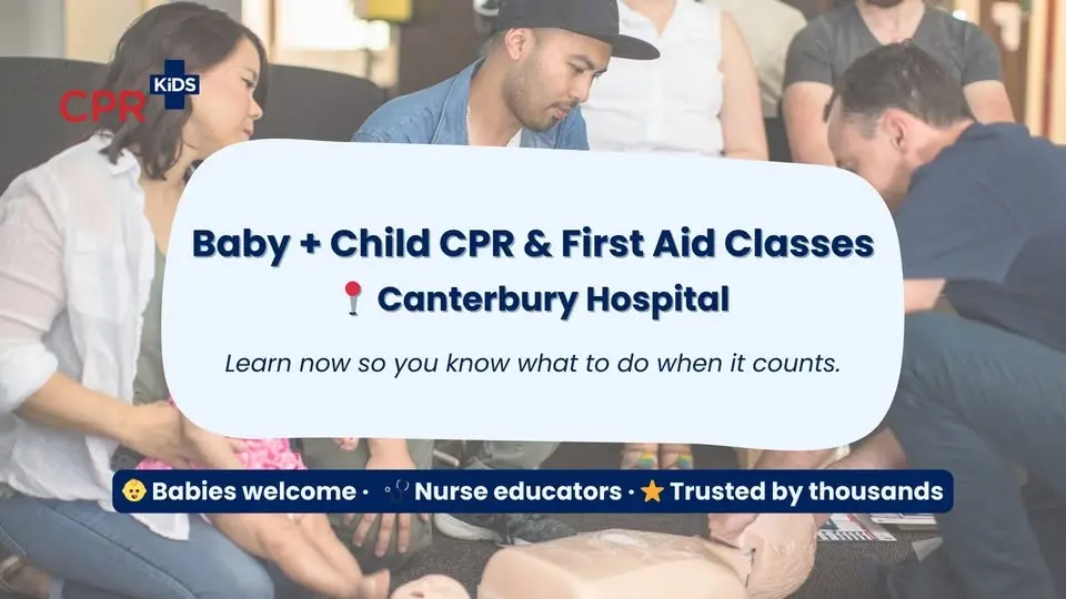Baby + Child First Aid | Canterbury Hospital - Essential Skills for Parents