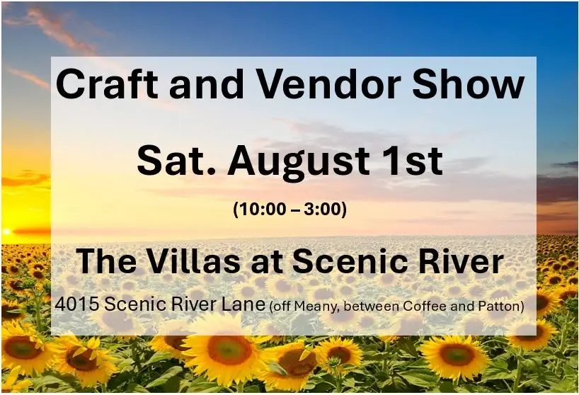August Craft and Vendor Show