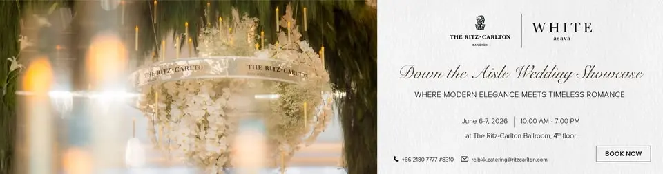 The Ritz-Carlton, Bangkok “Down the Aisle Wedding Showcase"