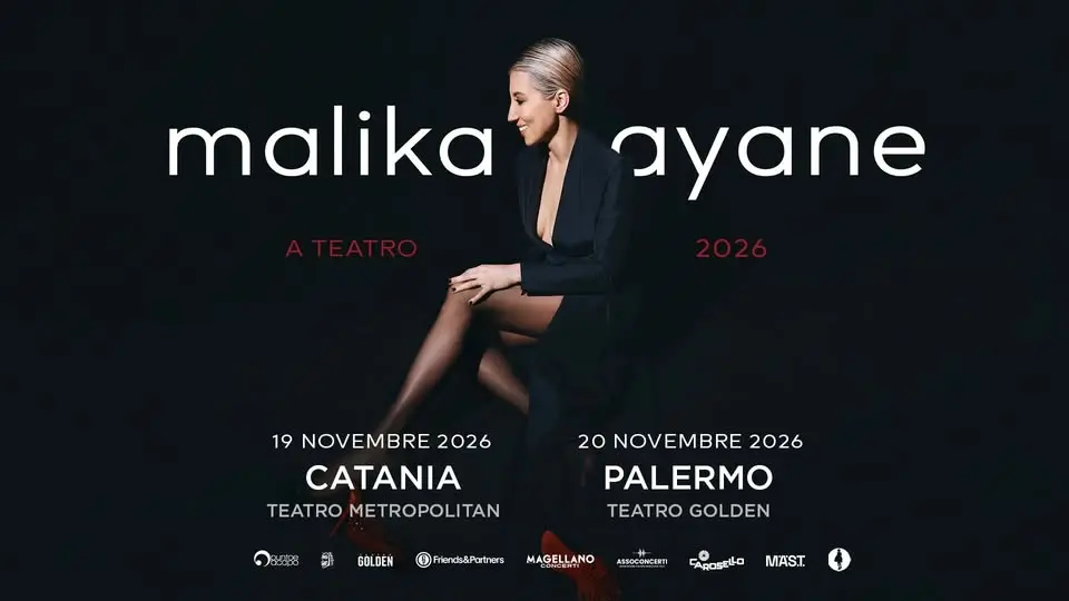MALIKA AYANE | Catania @Teatro Metropolitan