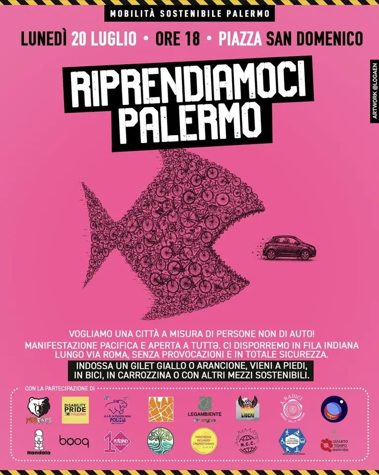 Riprendiamoci la città: ciclabile umana in Via Roma