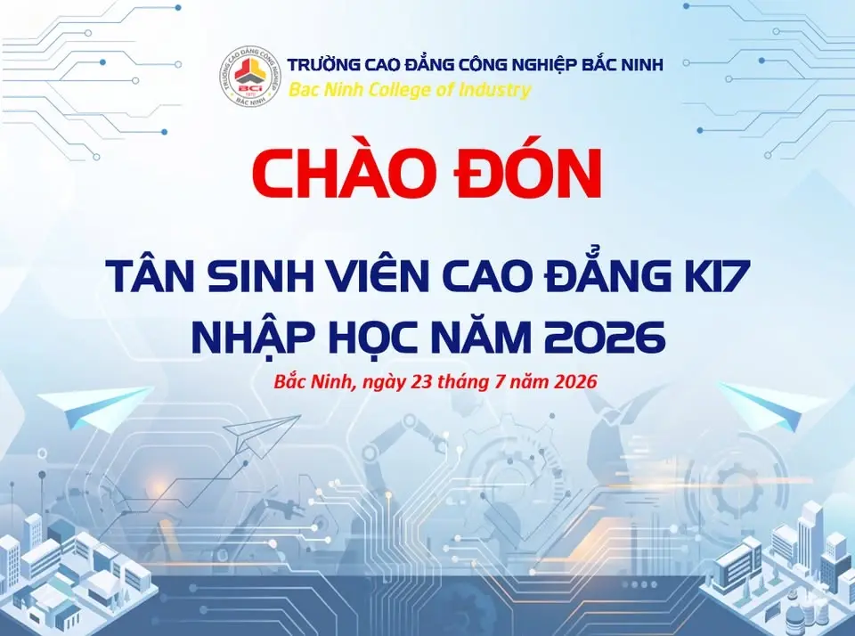 BCI chào đón tân sinh viên cao đẳng K17 nhập học