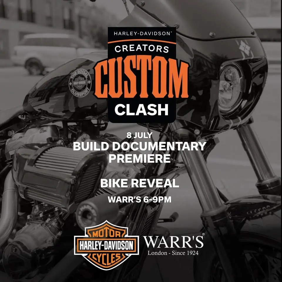 The Harley-Davidson Creators Custom Clash: Miles Langford Street Bob Unveiling at Warr's H-D