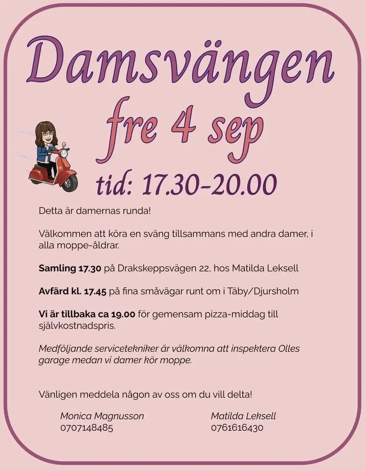 Damsvängen 2026