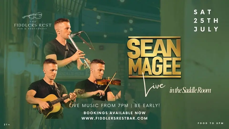 Sean Magee Live in the Saddle Room