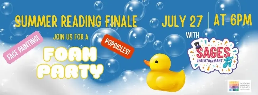 Kids Foam Party: Summer Reading Finale!