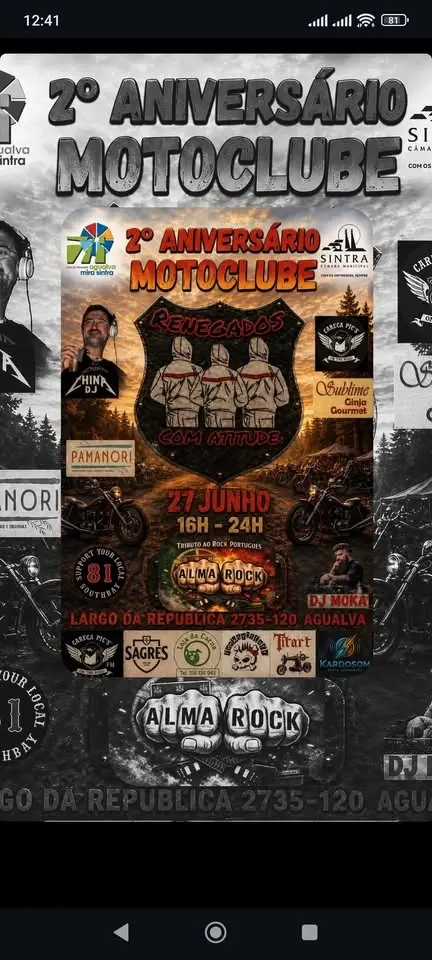 2° Aniversário M.C. Renegados com Atitude 