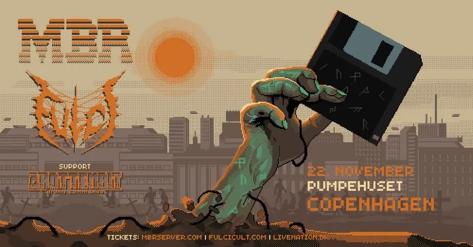 MASTER BOOT RECORD x Fulci [Support: Arottenbit] | Pumpehuset | 22. November 2026