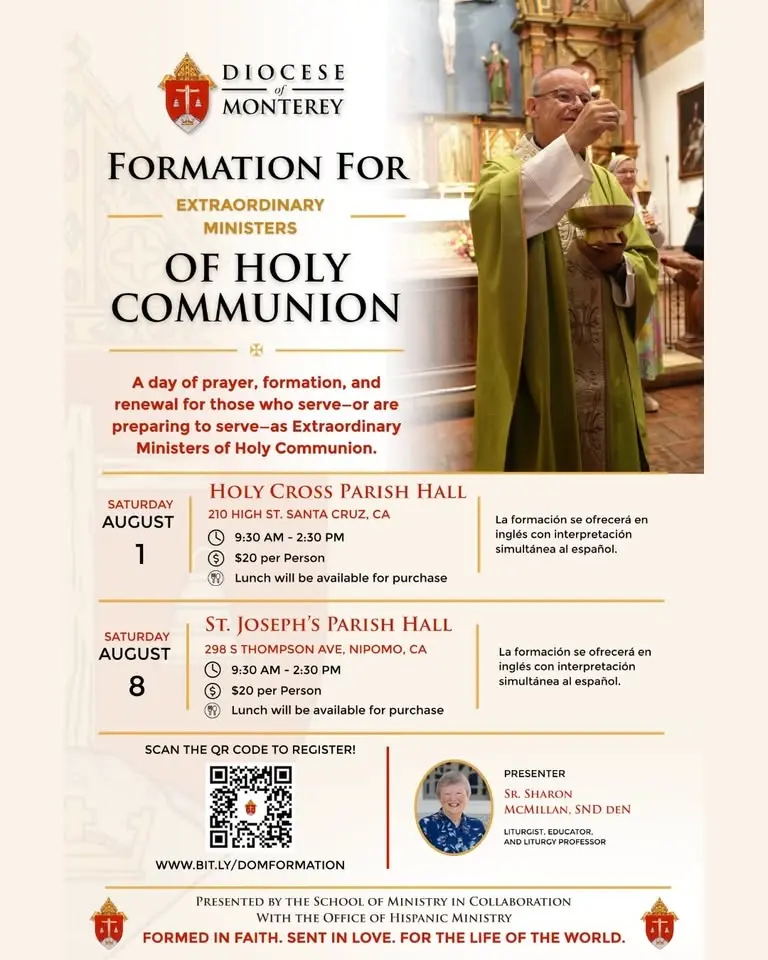 Formation for Extraordinary Ministers of Holy Communion