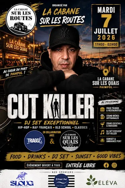 Dj Cut Killer A La Cabane Sur Les Quais