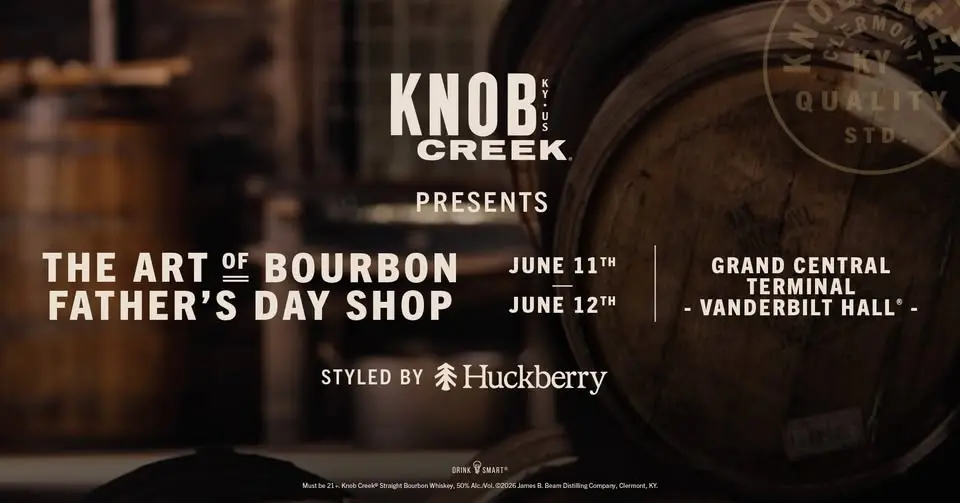 Knob Creek Presents ‘The Art of Bourbon Father’s Day Shop,’ Styled by Huckberry