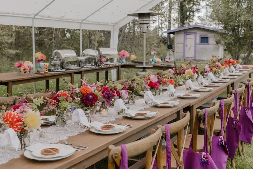 Alaska Flower Farm September Dinner Tour