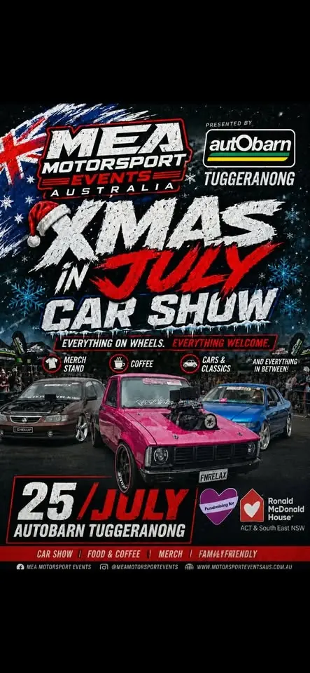 XMAS IN JULY CAR SHOW @ AUTOBARN TUGGERANONG