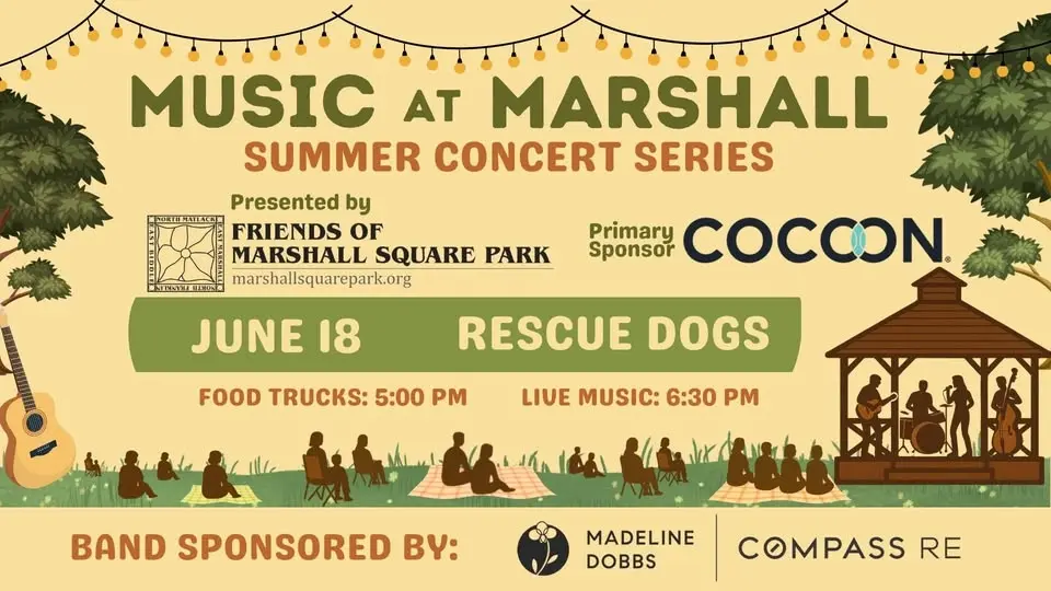 Music at Marshall FREE CONCERT: Rescue Dogs - Sponsored By Madeline Dobbs