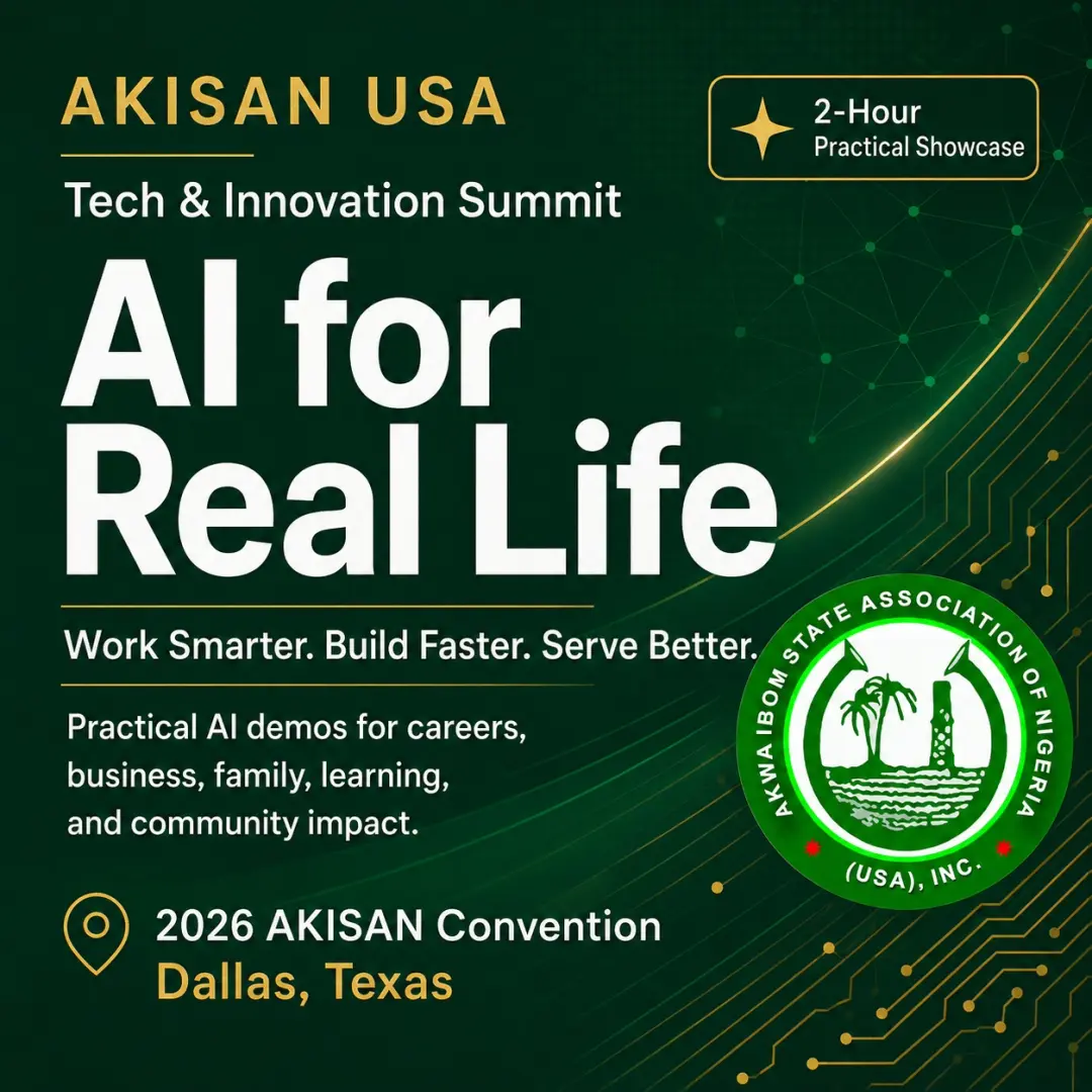 AI for Real Life: Work Smarter, Build Faster, Serve Better - A practical 2-hour AI showcase